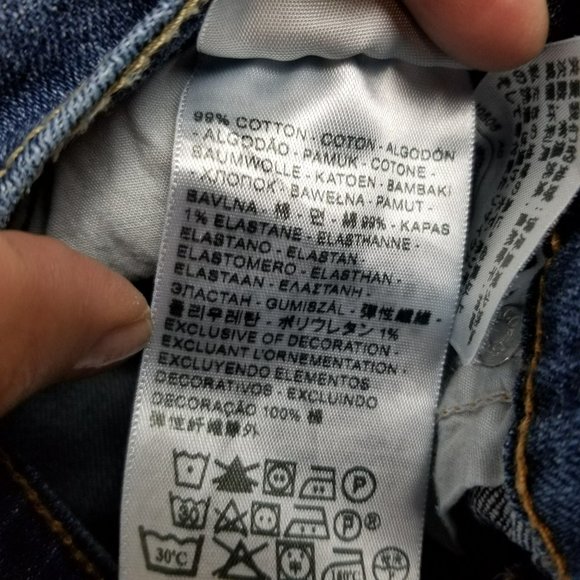 Levis Jeans Womens 4 515 Medium Wash Stretch Mid Rise Bootcut - Picture 14 of 16